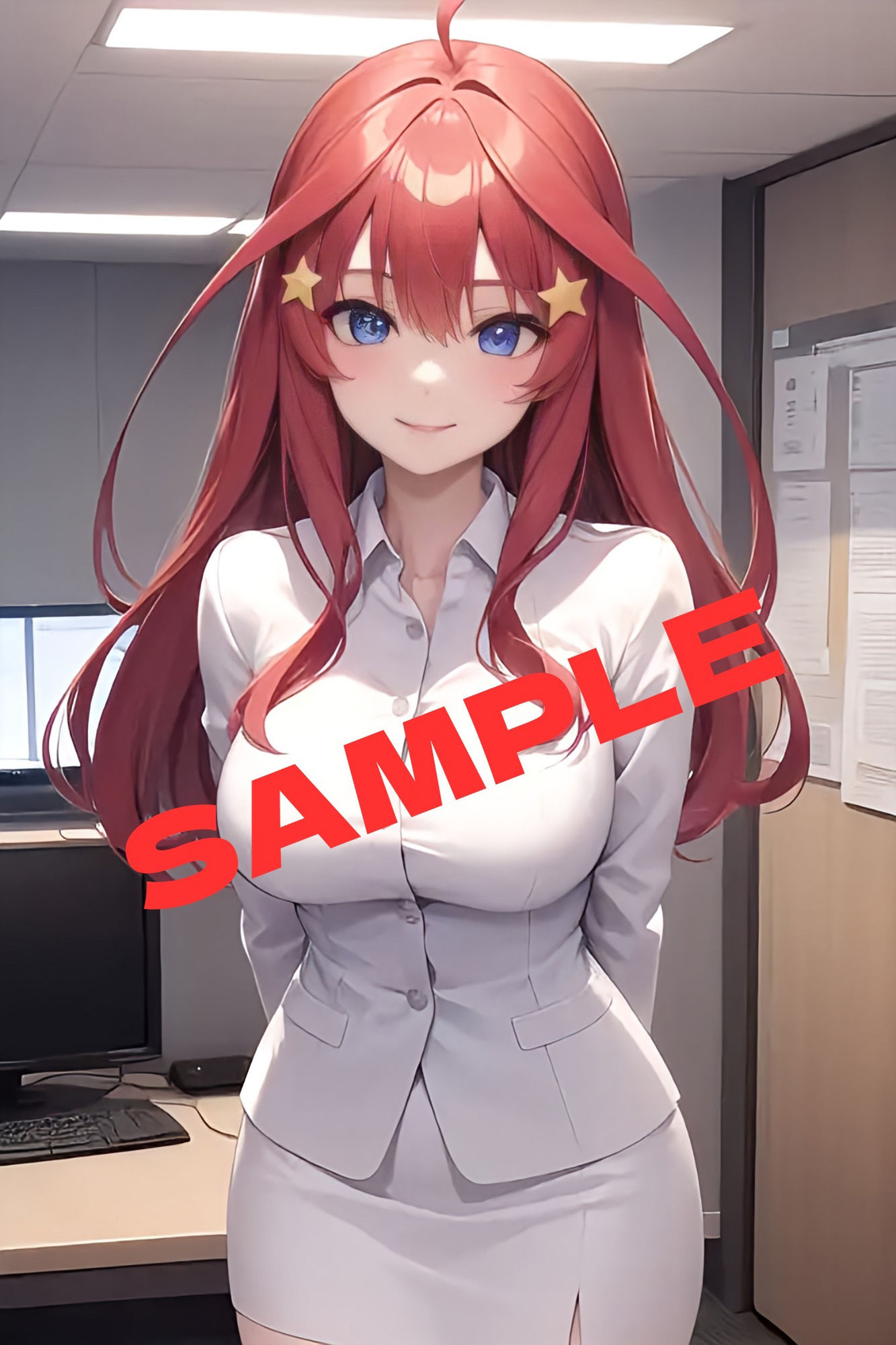 サンプル画像1:［OL中野◯月］大嫌いな上司のオチ●ポがドストライクな件(かわいあい) [d_383423]