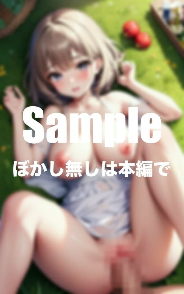 サンプル画像3:ピクニックでの野外中◯し(くりーむぱい) [d_383512]