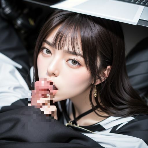 サンプル画像3:新人超絶美人OLが、デスクの下で隠れてご奉仕(Realpoi) [d_383541]