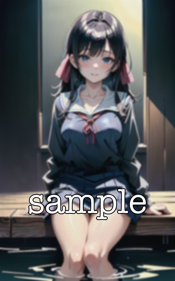 サンプル画像3:濡れ手に栗・・雨が降ると現れる美少女・・・彼女はいつも濡れていたえちえち特集(monsterX) [d_383585]