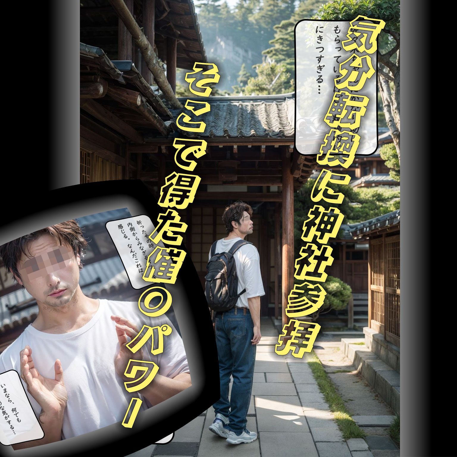 サンプル画像5:催●能力を手にした僕はむかつく人妻上司に命令やり放題〜第1章 巫女さん編〜(AI_Fits) [d_383642]