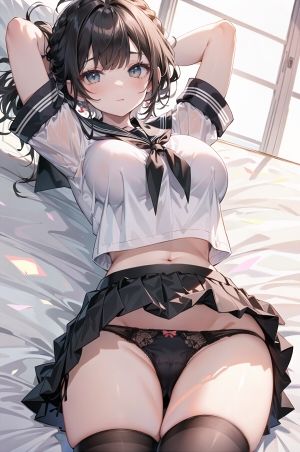 サンプル画像6:巨乳JK お試し価格(宮乃森) [d_383674]