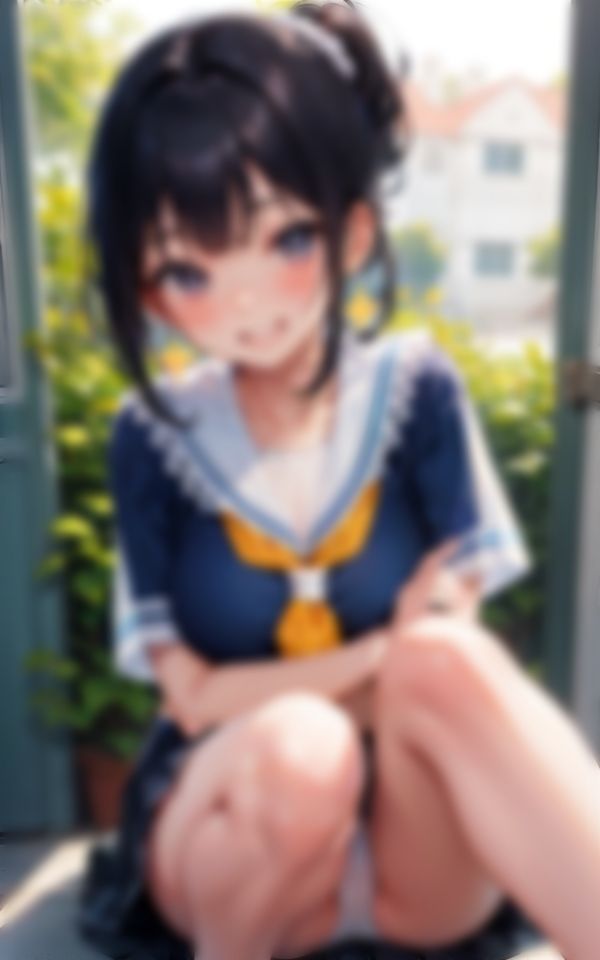 サンプル画像4:パンチラなんかで興奮？w(panpanyama＋3D) [d_383686]