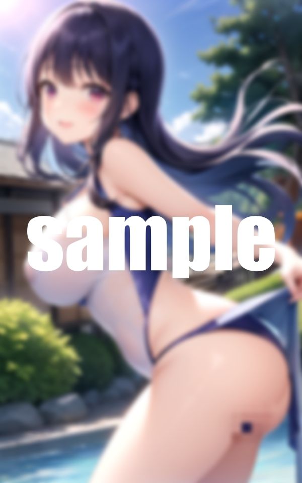 サンプル画像1:スク水ロリ巨乳は今日も輝いている(エロAIエディションズ) [d_383711]