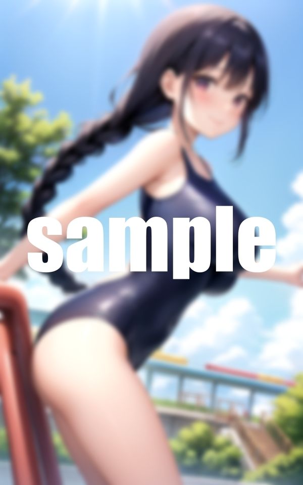 サンプル画像5:スク水ロリ巨乳は今日も輝いている(エロAIエディションズ) [d_383711]