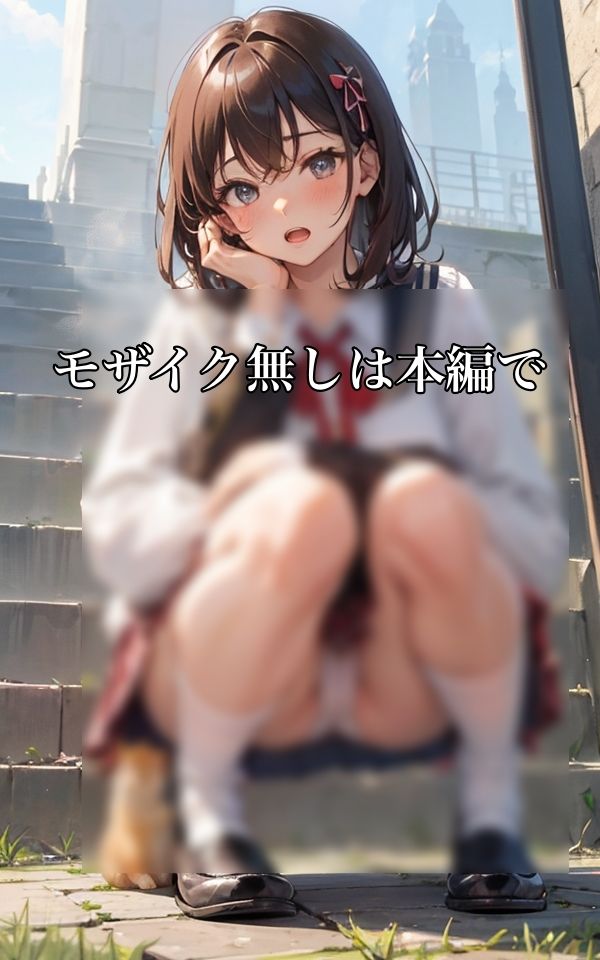 サンプル画像5:前から見たら見えちゃうじゃん 〜エッチなパンチラ少女〜(ミルクキング3) [d_383718]