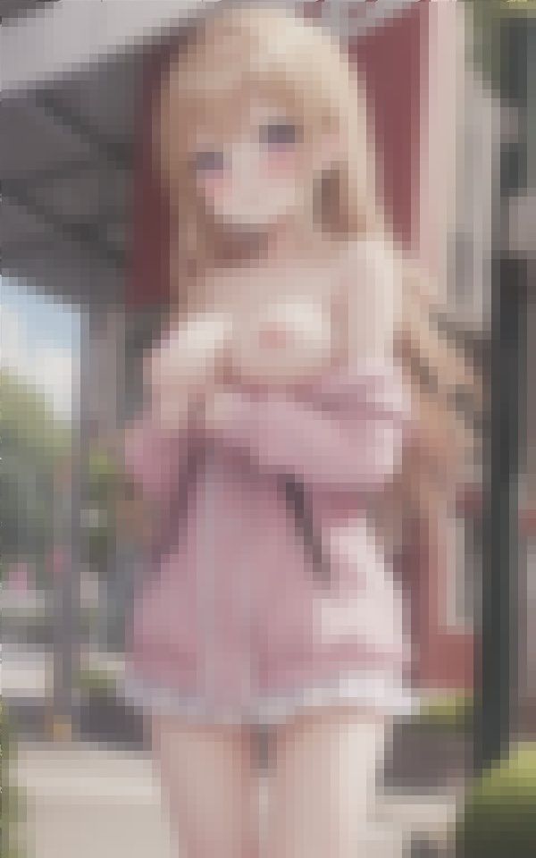 サンプル画像3:巨乳見せたがり痴女の街中ドキドキ露出デート Part1(妄想メガマックス) [d_383742]