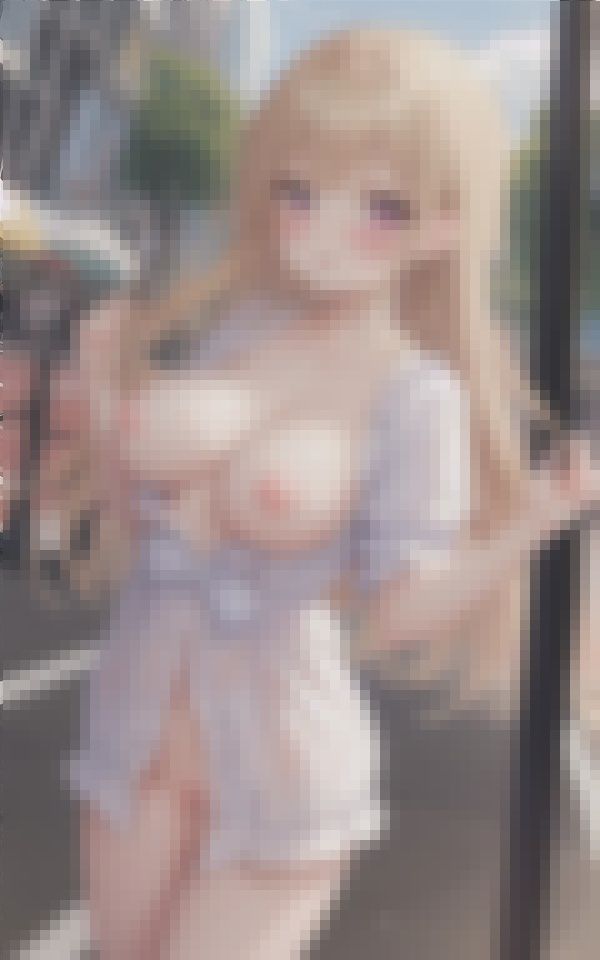 サンプル画像5:巨乳見せたがり痴女の街中ドキドキ露出デート Part1(妄想メガマックス) [d_383742]