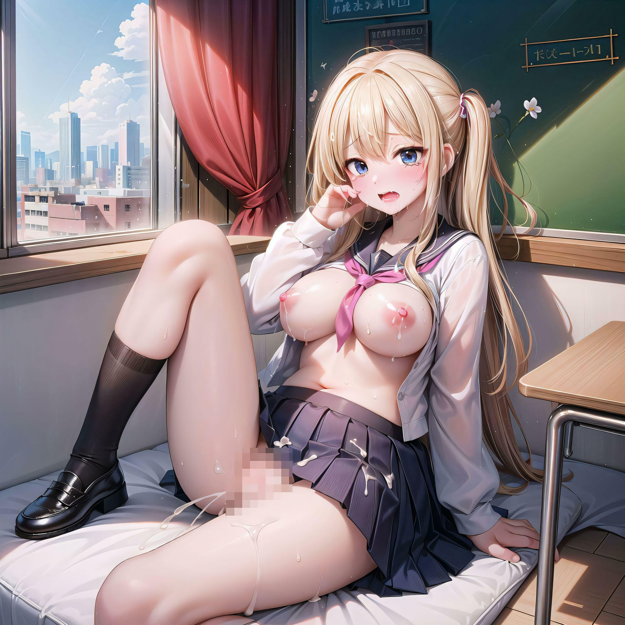 サンプル画像2:学園の肉便器に堕ちた純粋少女 〜欲望の虜となった可憐な乙女の悲劇〜(官能ラビリンス) [d_383783]