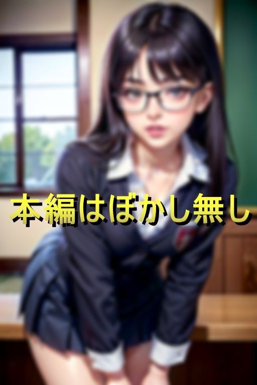 サンプル画像1:リビングでオナってた眼鏡JK妹が兄に目撃されて発情なし崩しパコ(エロジュース) [d_383806]