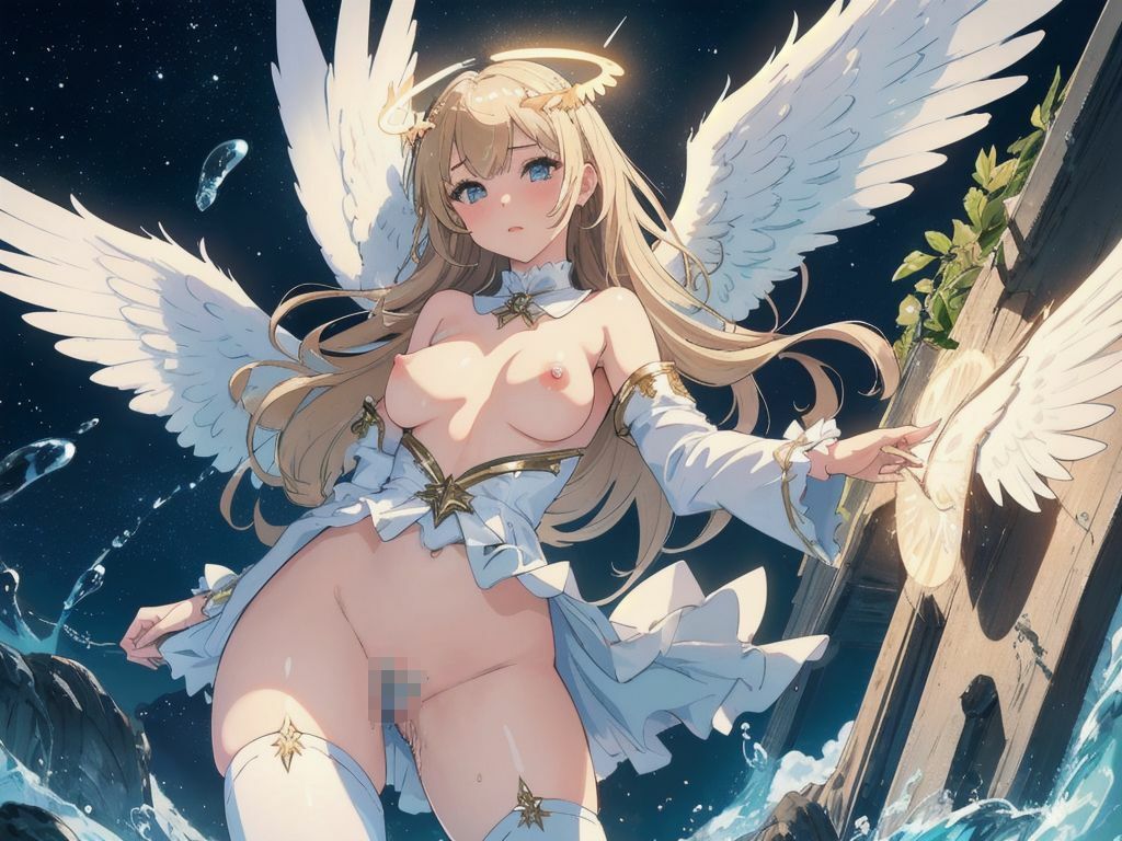 サンプル画像1:異世界搾精物語〜ドスケベ天使が降臨しました。〜(フラミンゴ) [d_383811]