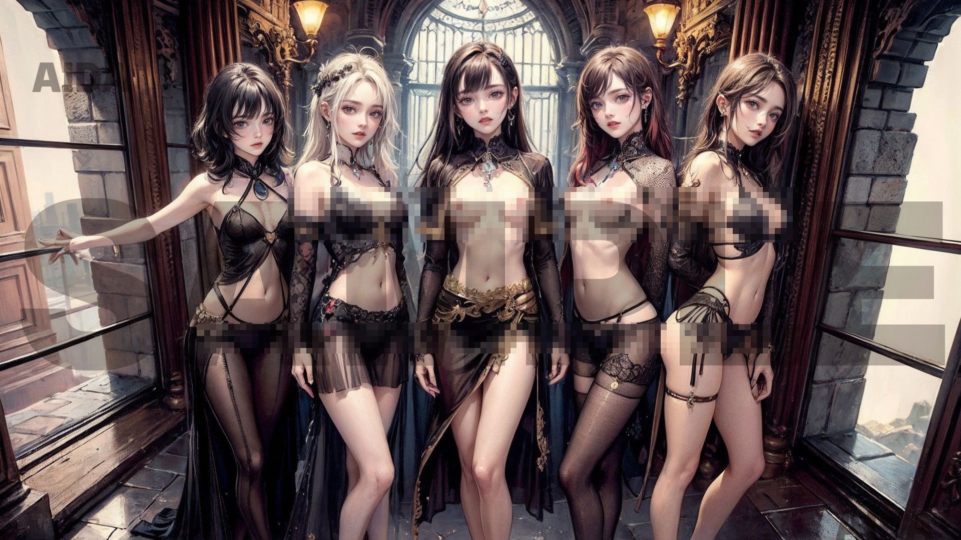 サンプル画像2:感動 AIアート美女写真集 vol 12(AIDA) [d_383880]