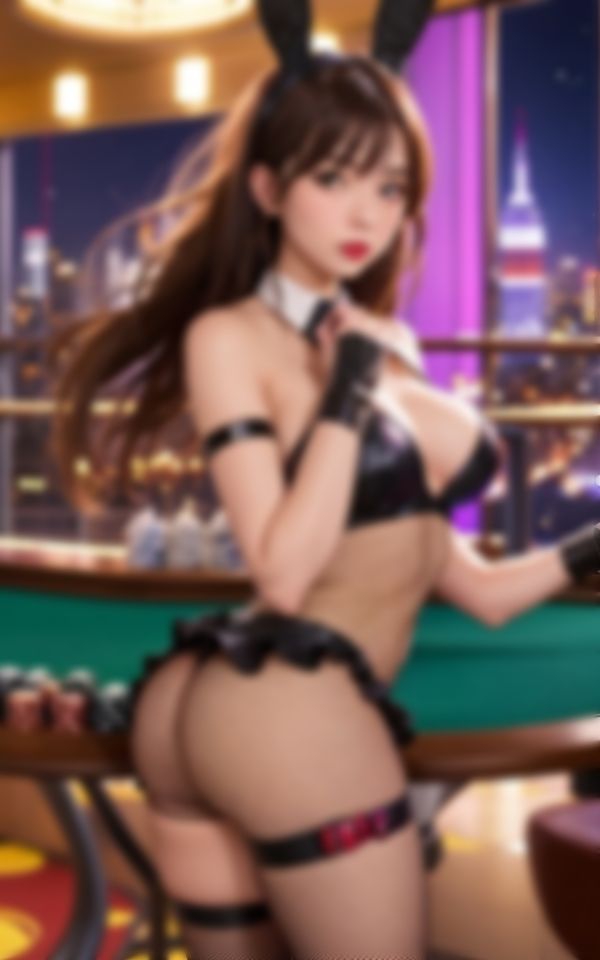 サンプル画像4:高級カジノに配属された新人カジノバニーがエロすぎる…。(えいあいLOVE出版) [d_383888]