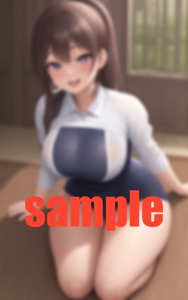 サンプル画像2:柔道部へ ようこそ！ 色んな事 教えますね(秋子) [d_383900]