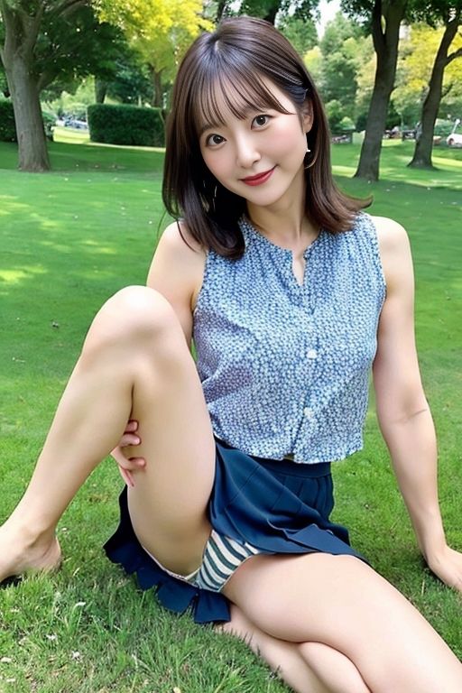 美熟女パンチラ撮影のサンプル画像 6