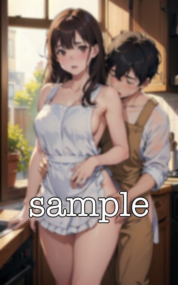 サンプル画像2:料理教室でGカップが不倫！料理とSEXが大好きな新妻が料理教室のあとで・・・(キャンペーン激安企画) [d_383974]