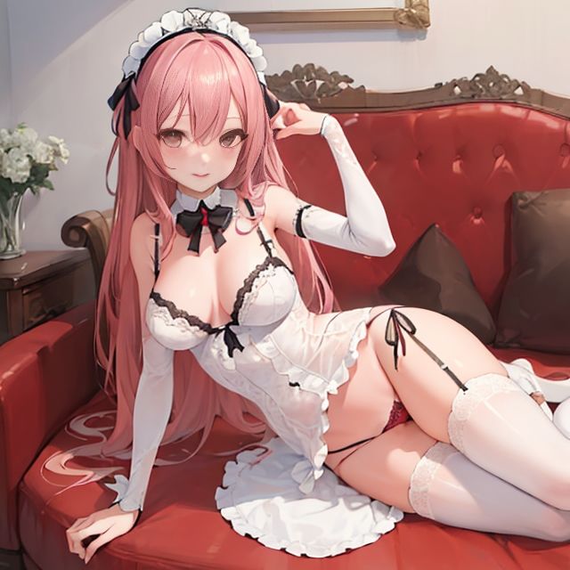 サンプル画像5:ゴスロリチックなセクシーメイド風(Treasure in TrashBox) [d_383982]