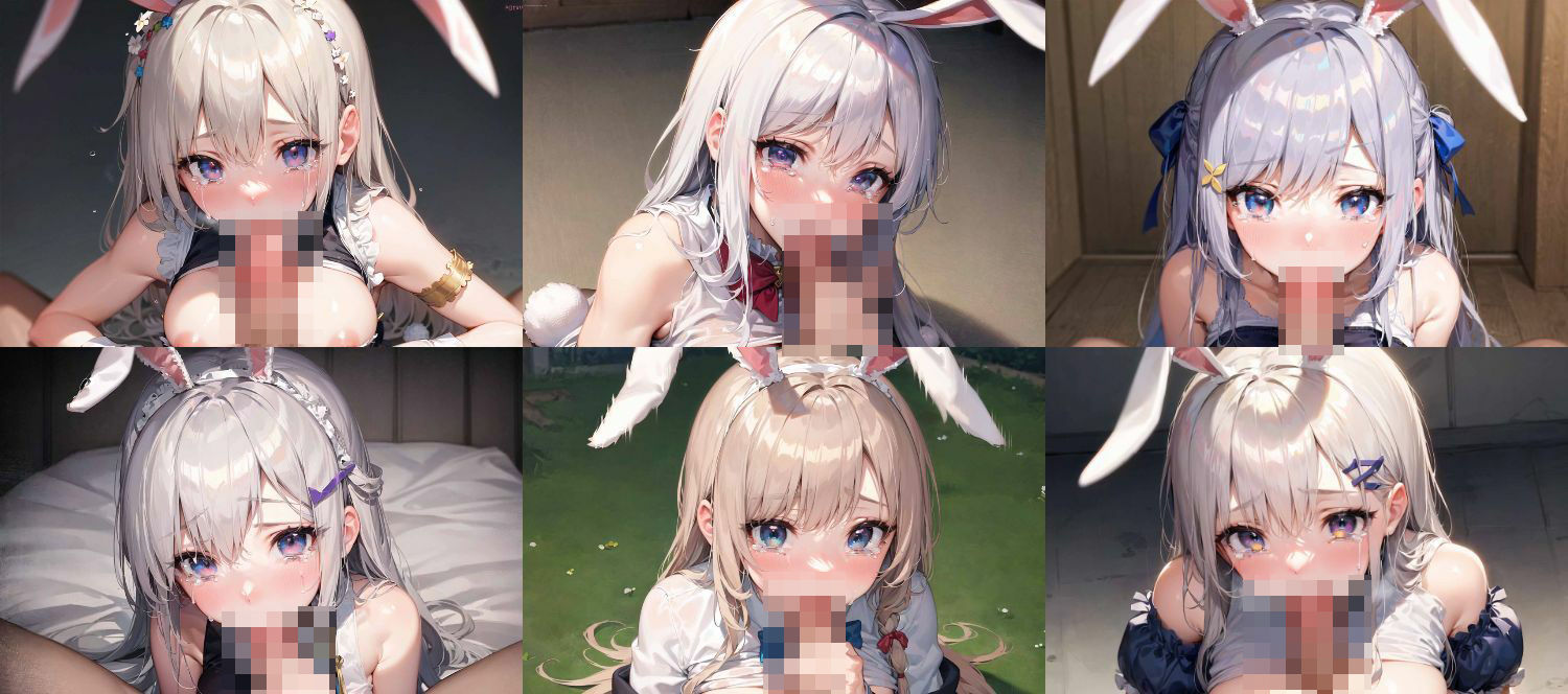 サンプル画像4:未○熟バニーガールにお仕置き調教SEX(すもぽん) [d_383995]