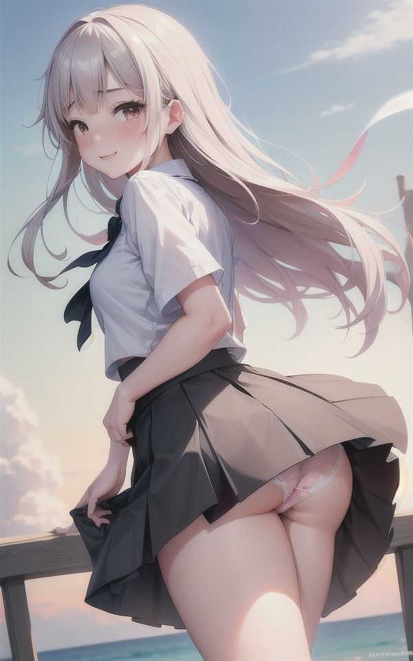 サンプル画像1:美少女JKのパンツがチラリ(へんたいろり企画) [d_384010]