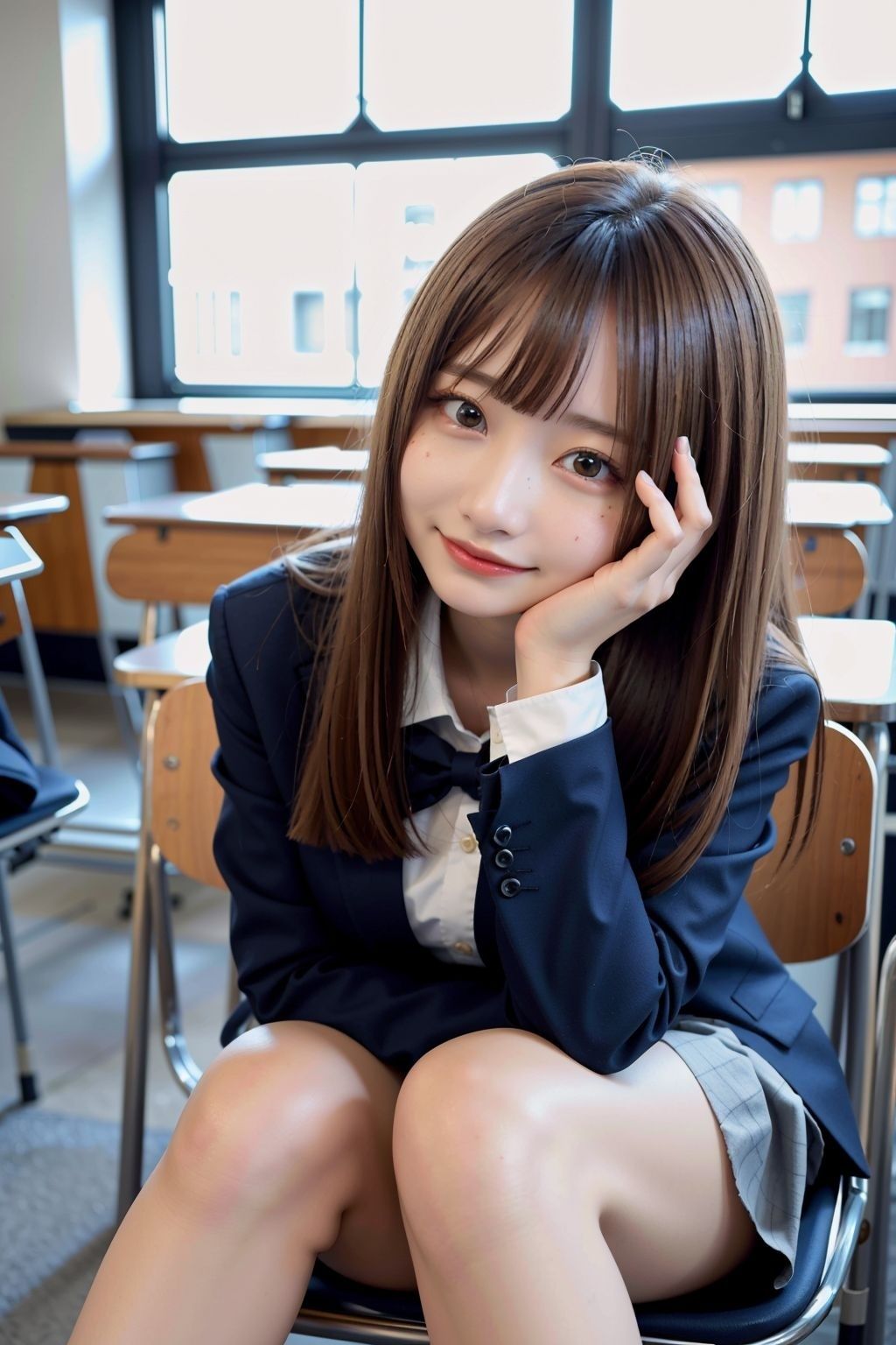 サンプル画像1:催●調教された女子校生マドンナ(音羽坂47) [d_384040]