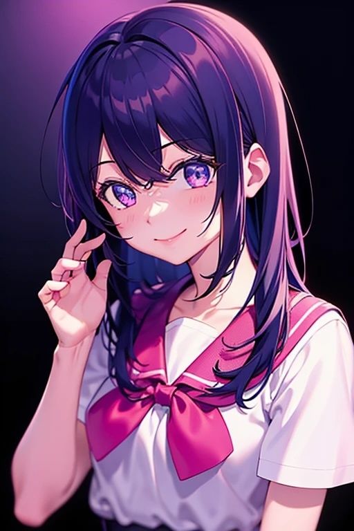 サンプル画像1:【推しの娘】星◯アイ編(ファンデリ) [d_384163]