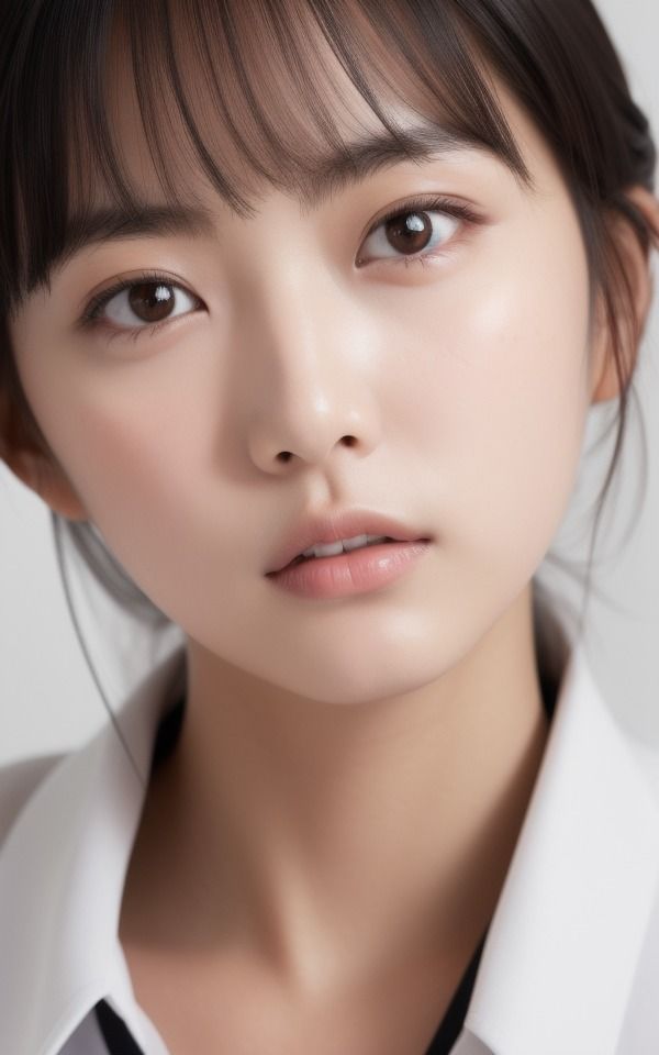 サンプル画像5:アイドル系美少女に見つめられて…(伝説のAI企画) [d_384179]