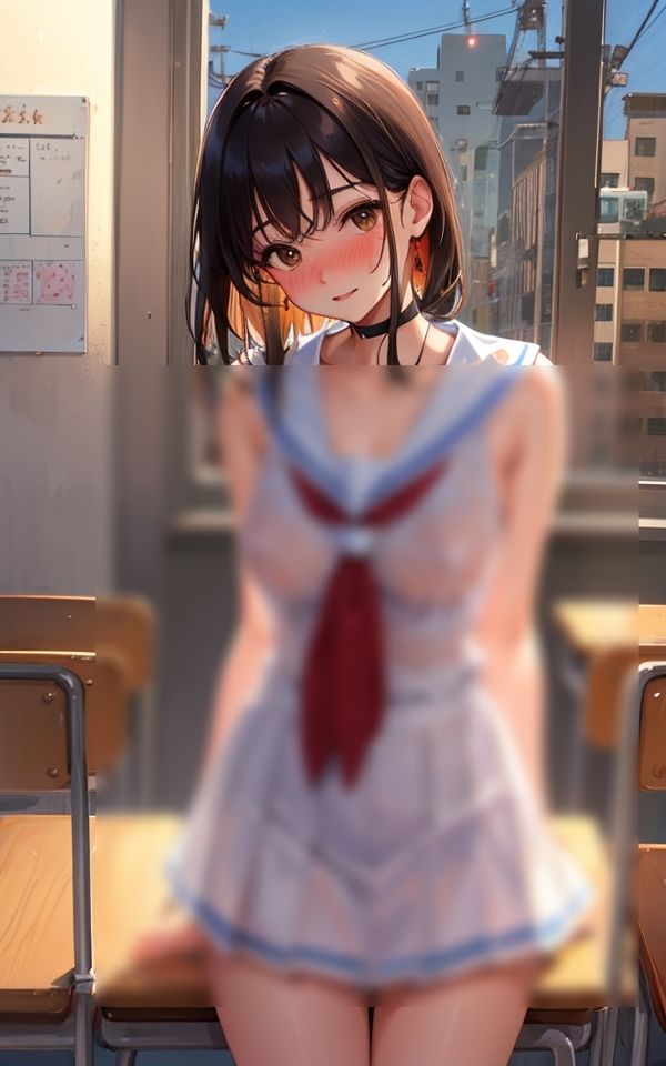 サンプル画像4:シャツだけで来ちゃった 〜みんないないから、今日だけだよ〜(スタジオカメレオン) [d_384204]