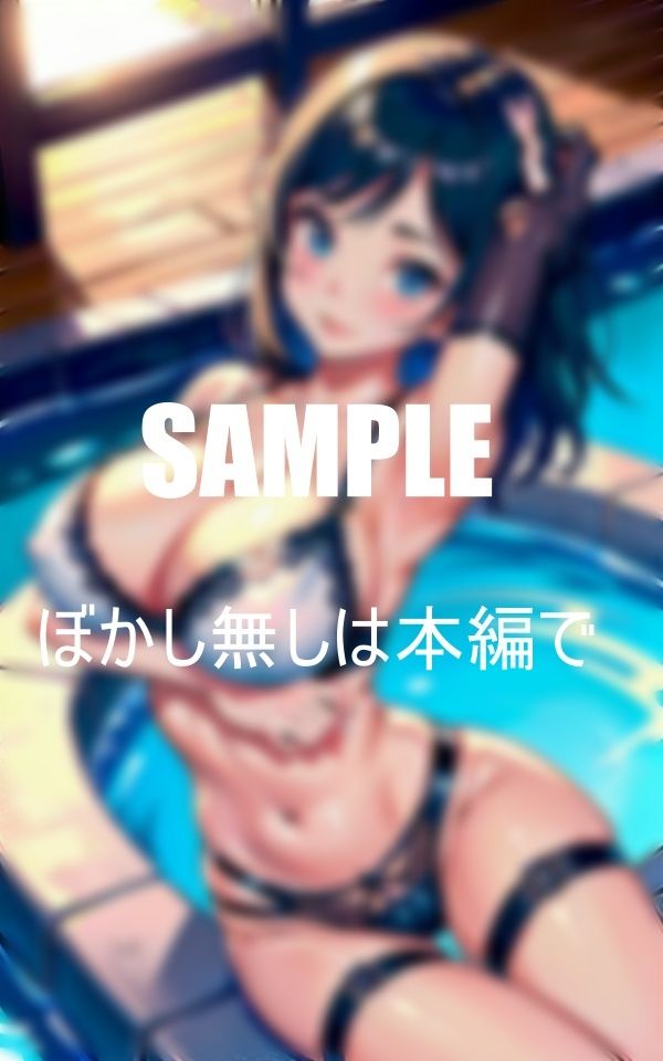 サンプル画像2:エッチなガーターベルト痴女たちの誘惑(にサークル) [d_384225]