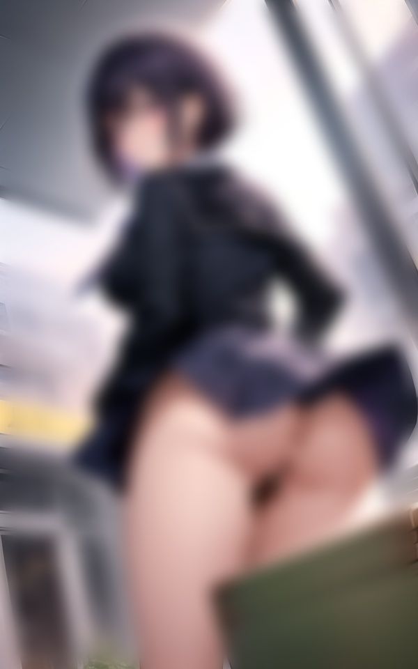 サンプル画像2:パンチラ覗き見＆盗撮〜スケべなミニスカの中を…(アニヲタ変態BAB) [d_384257]