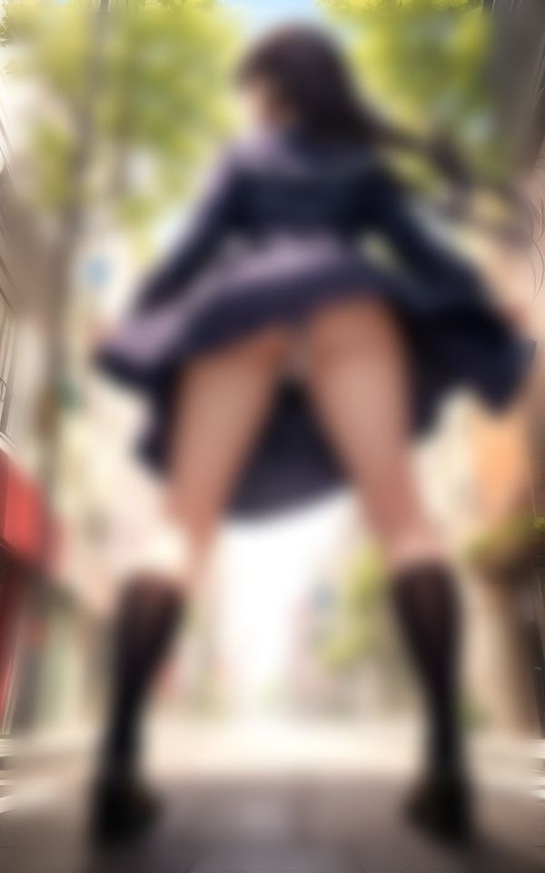 サンプル画像4:パンチラ覗き見＆盗撮〜スケべなミニスカの中を…(アニヲタ変態BAB) [d_384257]