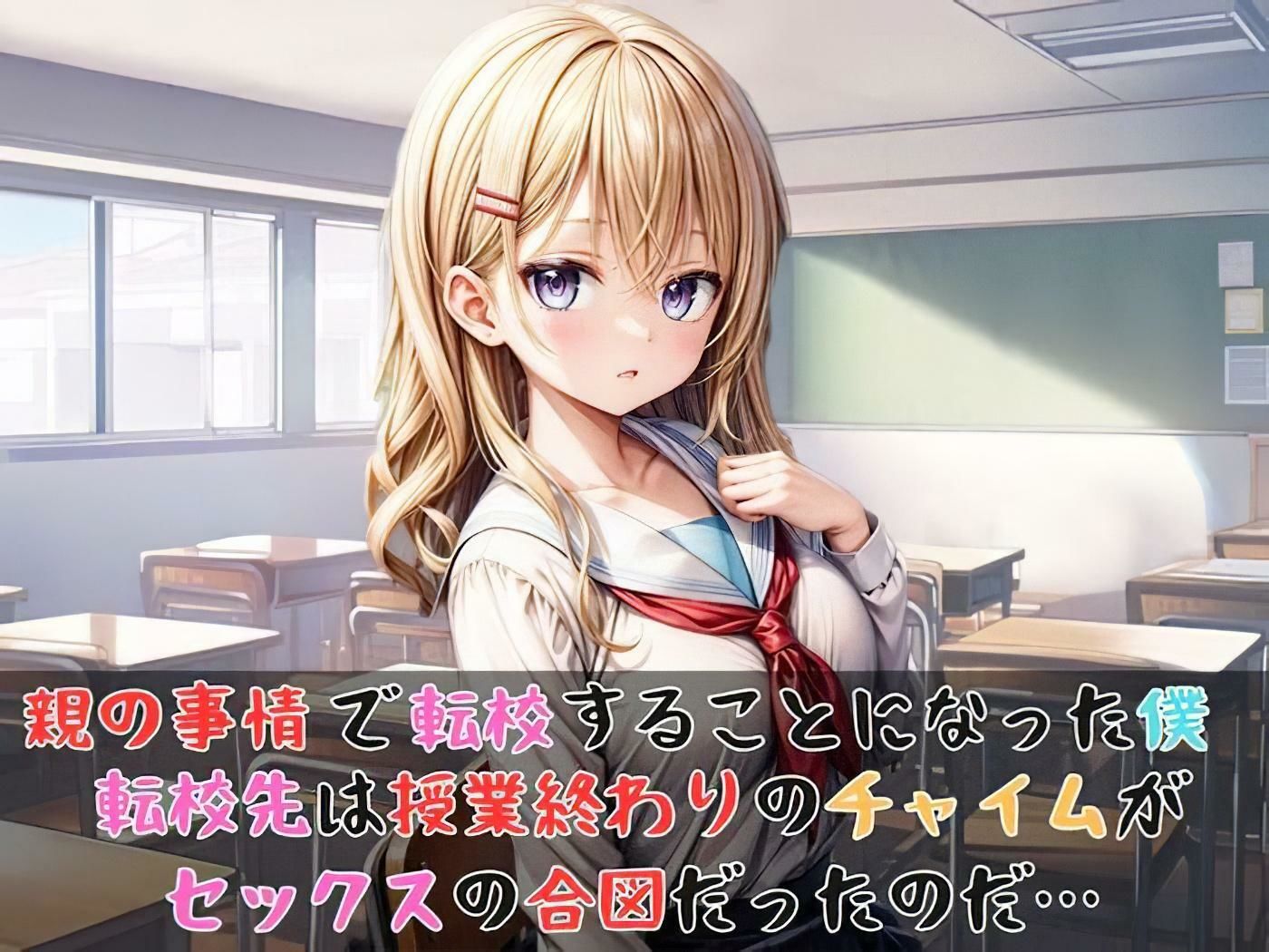 サンプル画像1:いけない放課後【セリフ付き】(桃尻倶楽部) [d_384264]