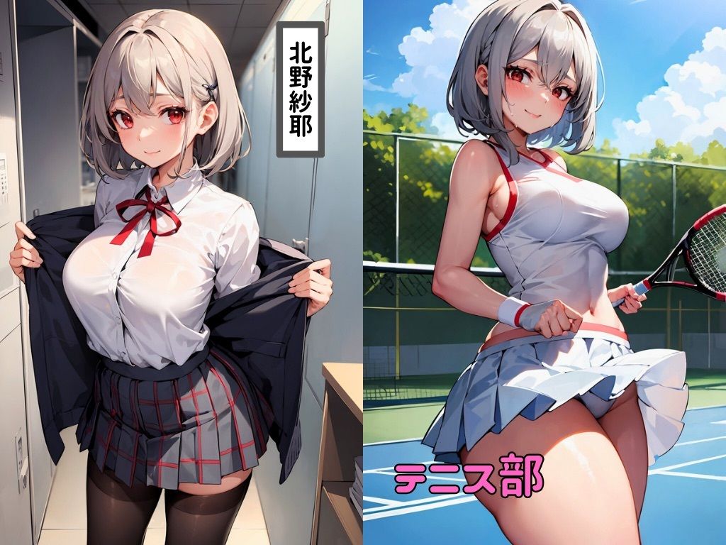 サンプル画像2:中出しされた部活終わりの汗だくJK(変態ピアニスト) [d_384272]