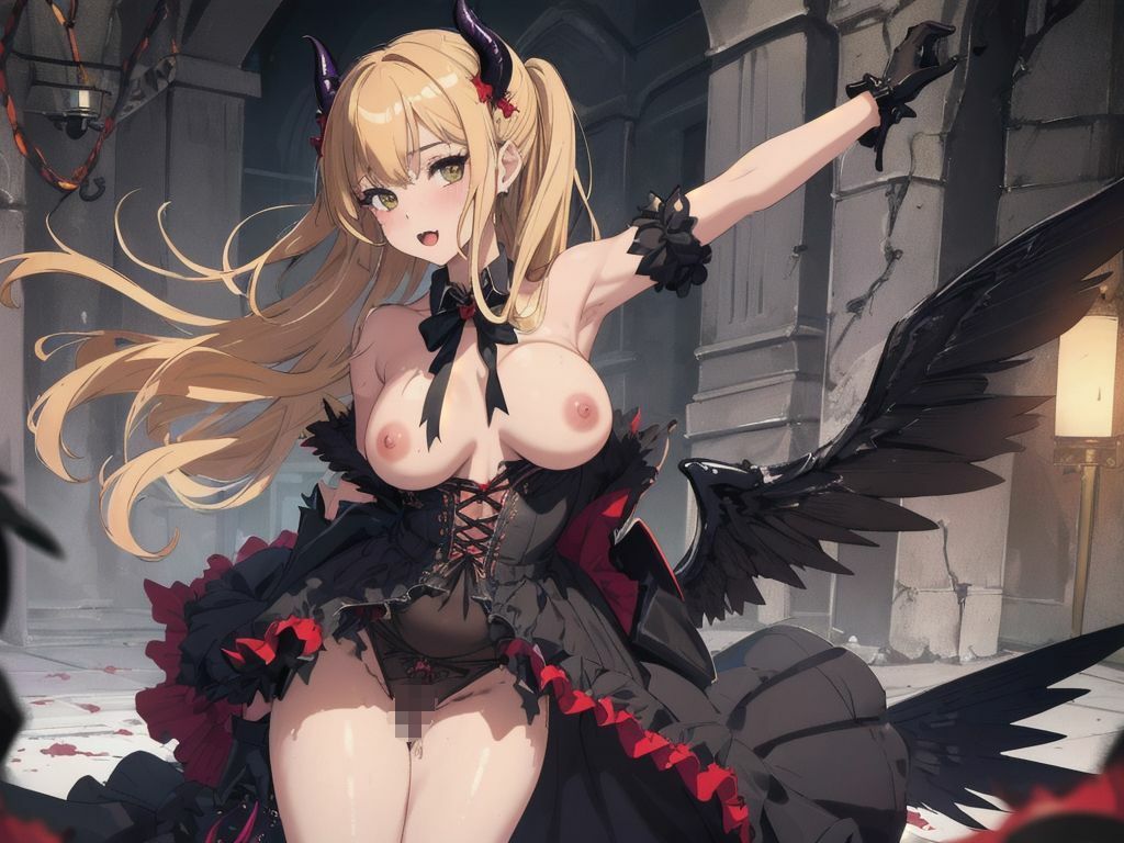 サンプル画像1:異世界搾精物語〜サキュバスお姉さんに翻弄される〜(フラミンゴ) [d_384281]