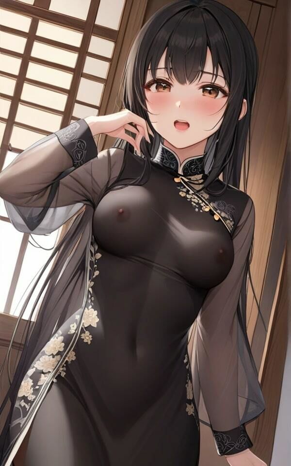 サンプル画像4:セクシーな衣装の美女 ちょっと透けてるけどいいよね！(青春の淡い光) [d_384296]