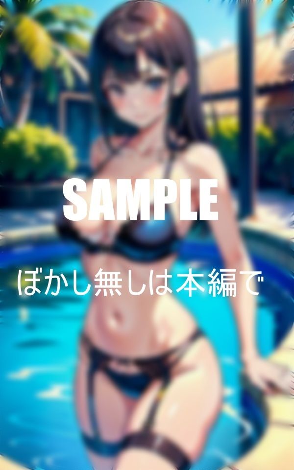 サンプル画像3:Hが止められないガーターベルト美女たち(にサークル) [d_384303]