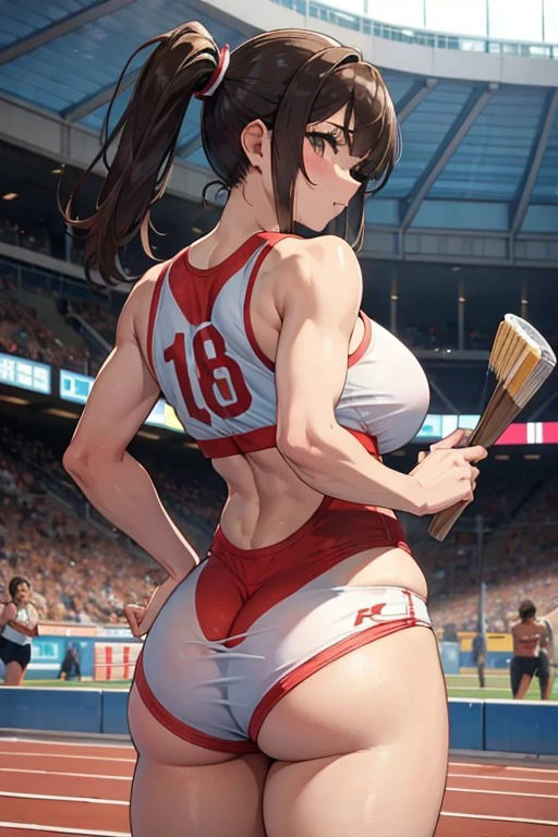 サンプル画像2:【高画質グラビア写真集】陸上部催●女子写真集1(AI dreamer) [d_384310]