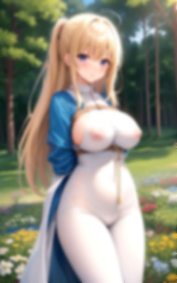 サンプル画像2:異世界転生した世界で出会ったHな美人たち画像コレクション(おやすみCAちゃん) [d_384371]