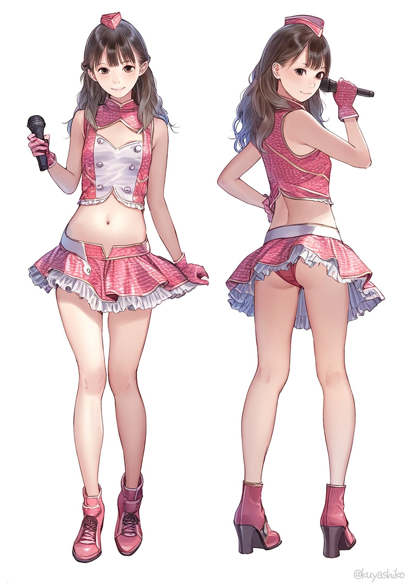 サンプル画像1:アイドルのパンツがどうしても見たい！(くやシコ（悔しいけどシコシコ）) [d_384426]