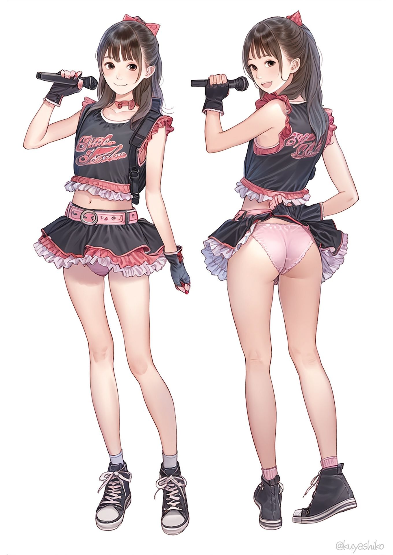 サンプル画像2:アイドルのパンツがどうしても見たい！(くやシコ（悔しいけどシコシコ）) [d_384426]