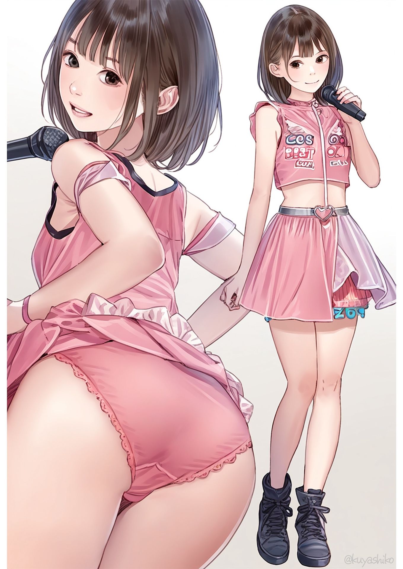 サンプル画像3:アイドルのパンツがどうしても見たい！(くやシコ（悔しいけどシコシコ）) [d_384426]