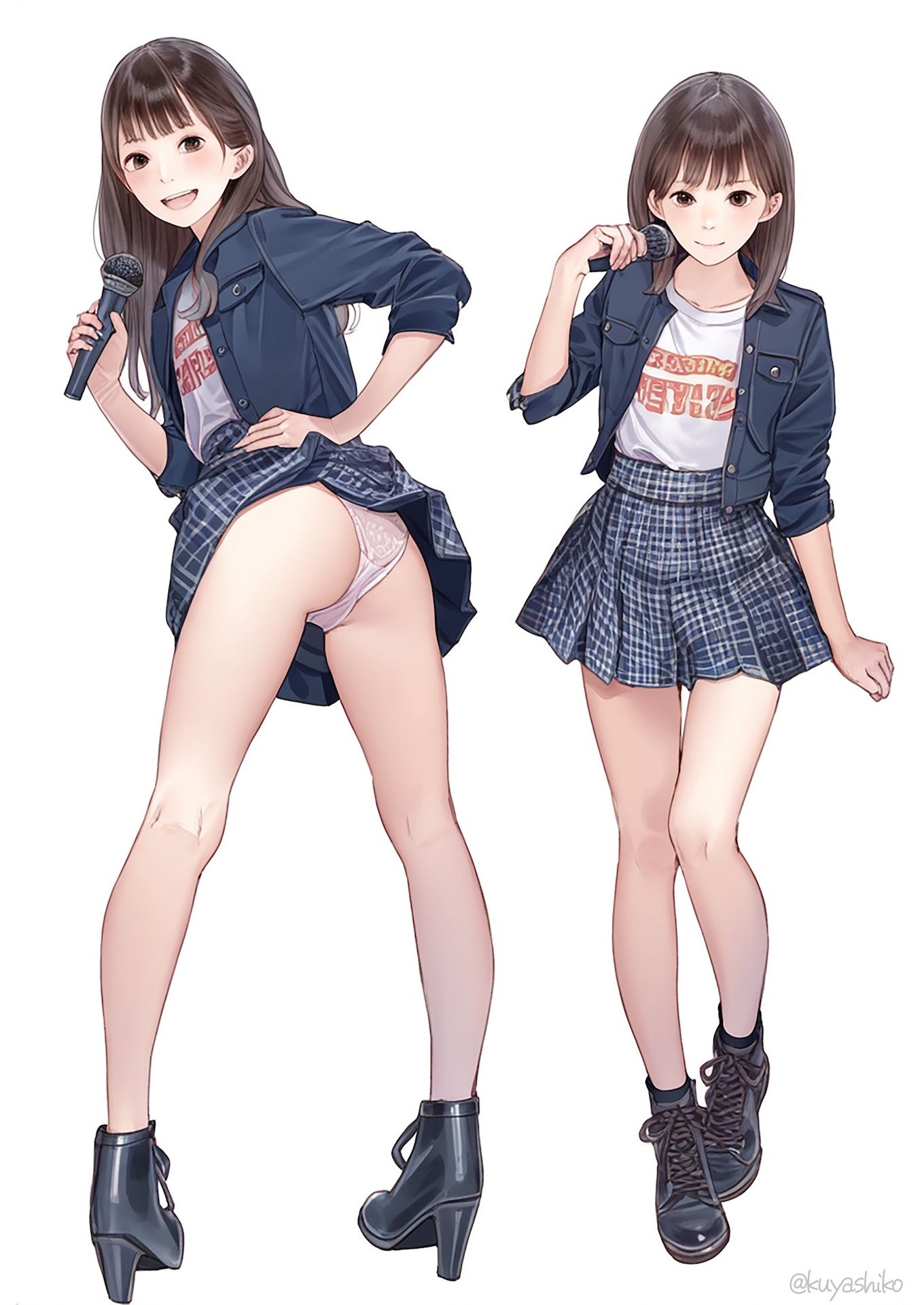 サンプル画像4:アイドルのパンツがどうしても見たい！(くやシコ（悔しいけどシコシコ）) [d_384426]