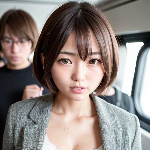 サンプル画像5:電車の天使(けてくまさん) [d_384429]