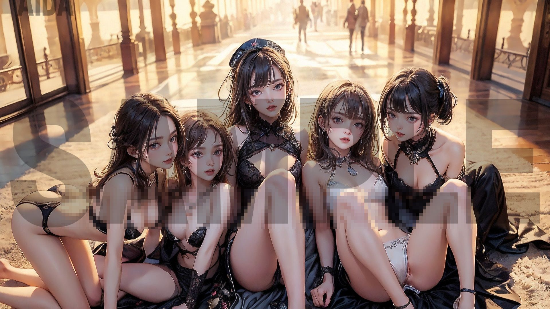 サンプル画像3:感動 AIアート美女写真集 vol 13(AIDA) [d_384470]