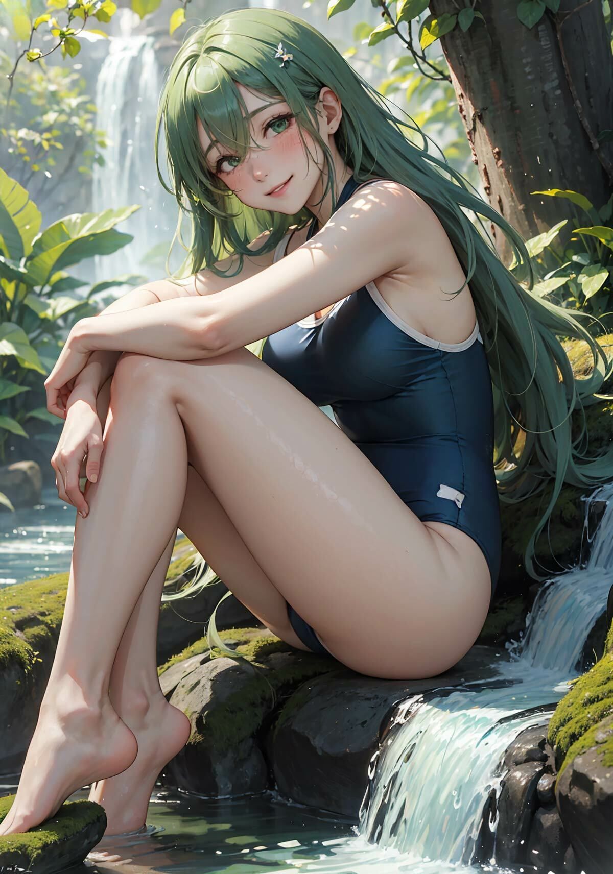 サンプル画像1:スクール水着写真集(天乃 鯱) [d_384511]