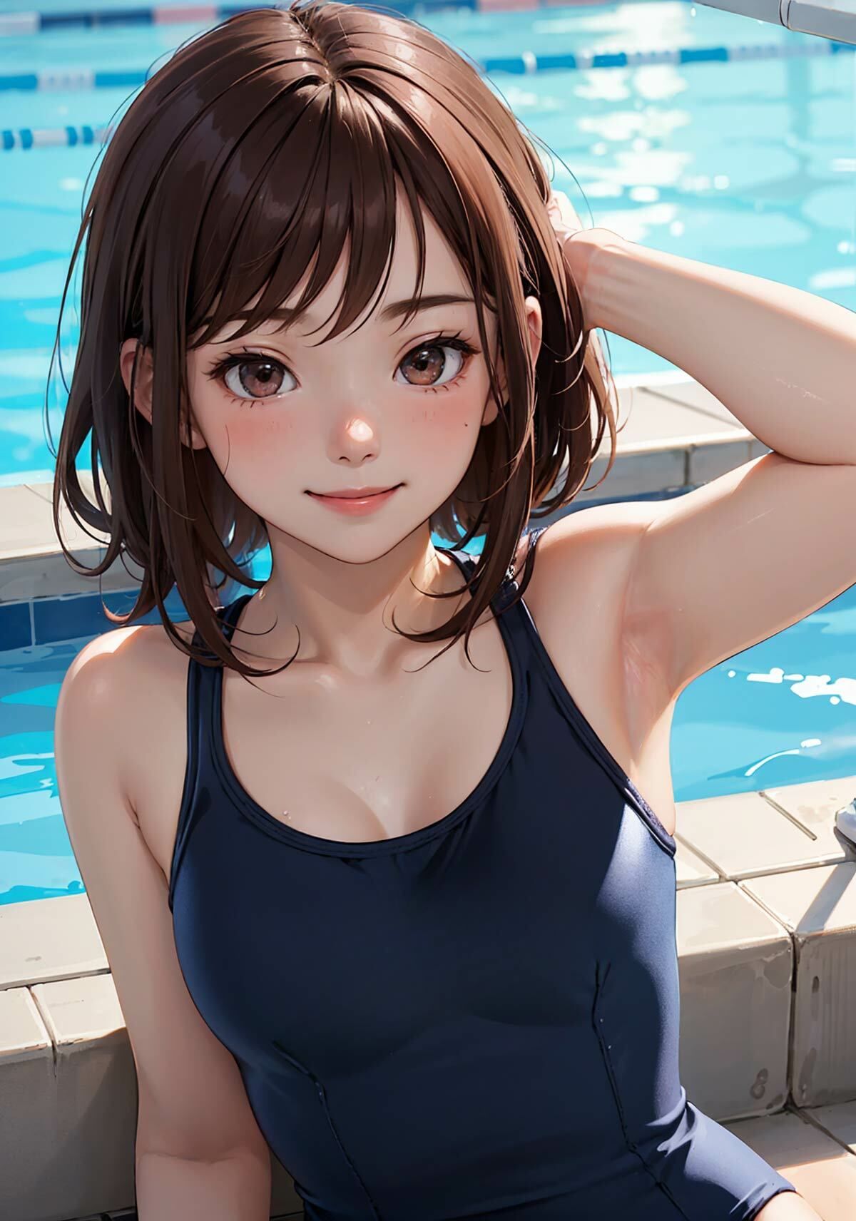 サンプル画像2:スクール水着写真集(天乃 鯱) [d_384511]