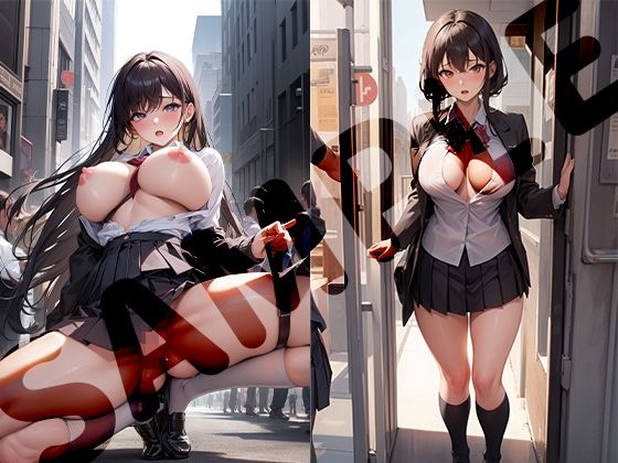 サンプル画像1:催●カメラ個人撮影 ▼繁華街▲(天使の休憩所) [d_384578]