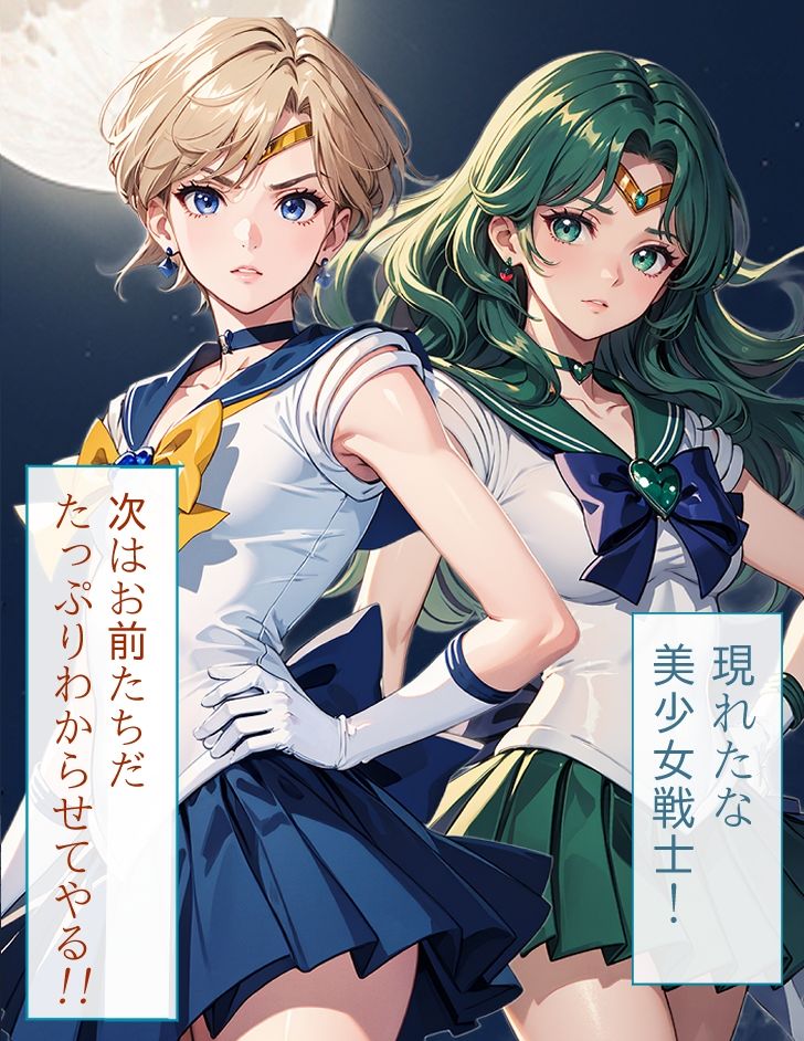 サンプル画像1:美少女戦士わからせ調教 華麗に優雅にわからせる！(がざしー) [d_384632]