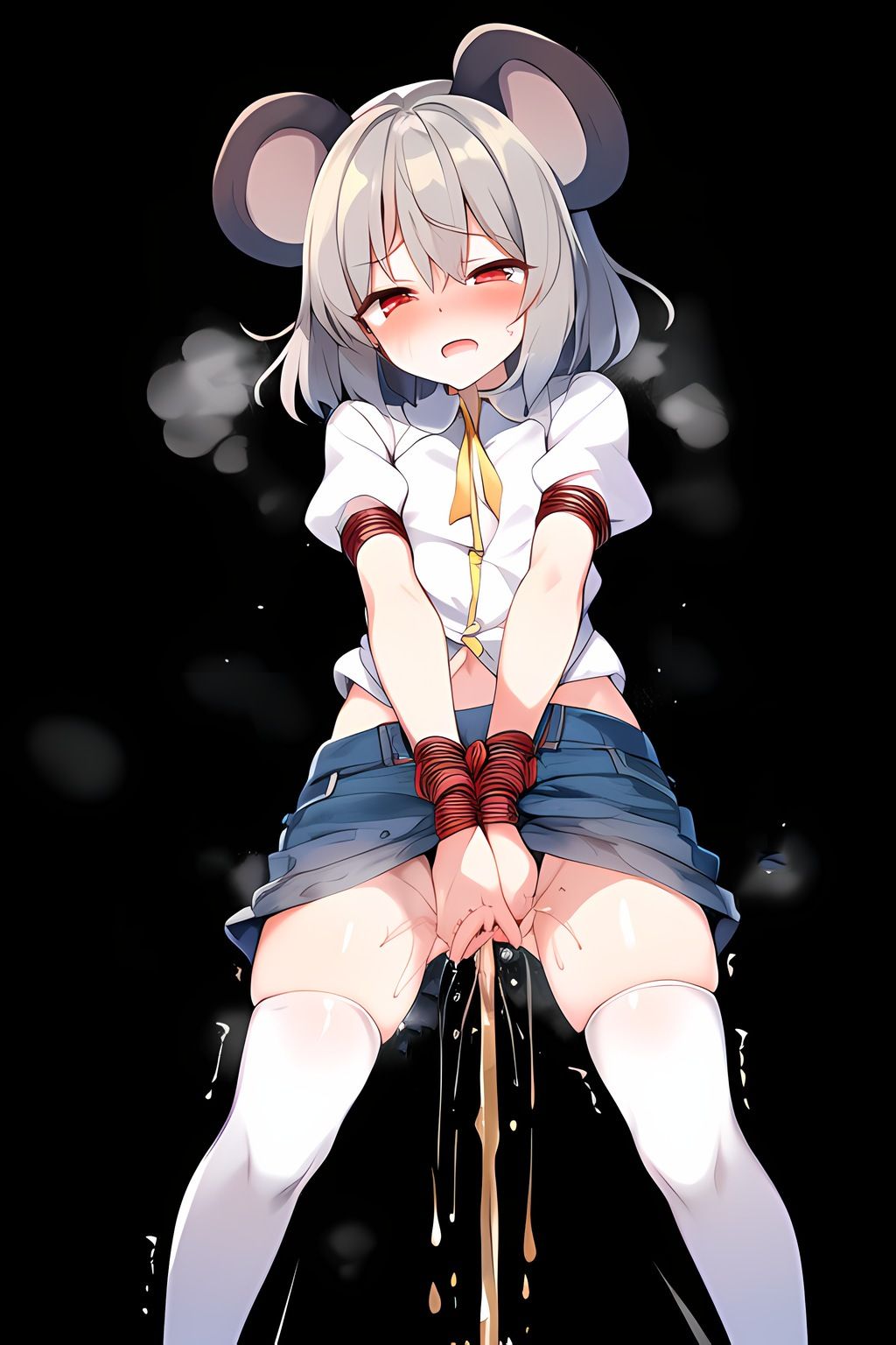 サンプル画像2:ネズミ妖怪少女拘束HCG集128枚(あいそぼ) [d_384671]