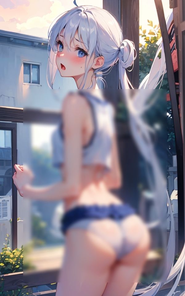 サンプル画像1:お尻ばっかり見ちゃダメ(ペロメロン) [d_384677]