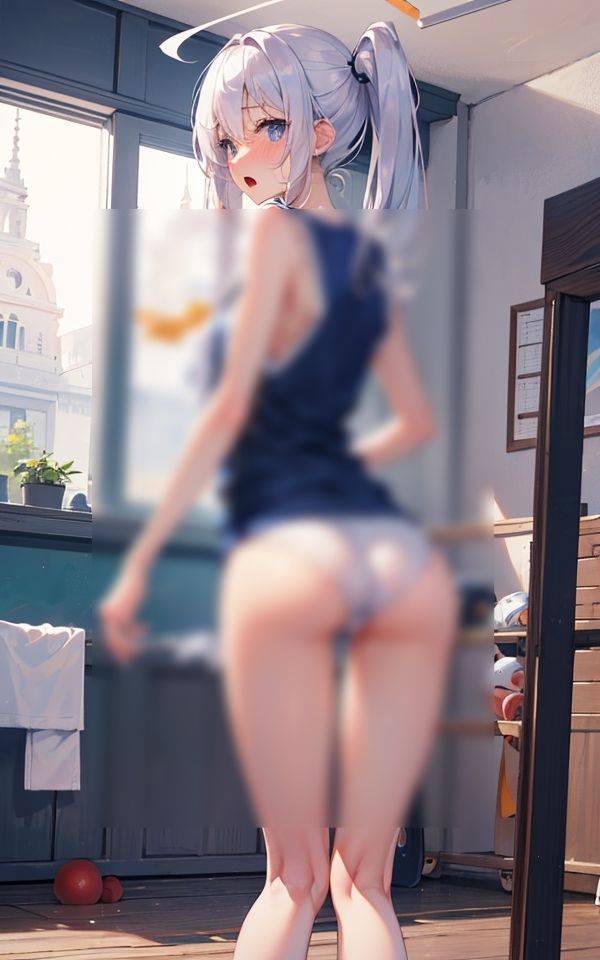 サンプル画像4:お尻ばっかり見ちゃダメ(ペロメロン) [d_384677]